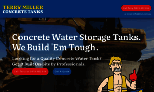 Terrymillerconcretetanks.com.au thumbnail