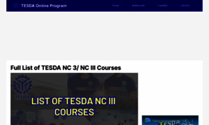 Tesdaonlineprogram.com thumbnail