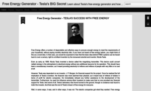 Teslasfreeenergygenerator.blogspot.com thumbnail