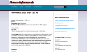 Tesoro_real_estate_gmbh_und_co_kg-bruehl.firmen-informer.de thumbnail