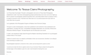 Tessaclairephotography.com thumbnail