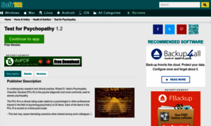 Test-for-psychopathy.soft112.com thumbnail