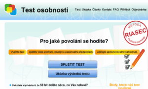 Test-osobnosti.primat.cz thumbnail