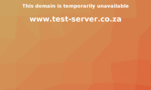 Test-server.co.za thumbnail