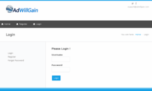 Test.adwillgain.com thumbnail