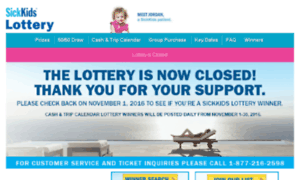 Test.sickkidslottery.ca thumbnail