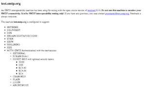 Test.smtp.org thumbnail