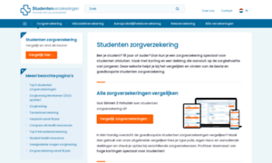 Test.studenten-zorgverzekeringen.nl thumbnail