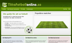 Test.tittafotbollonline.se thumbnail