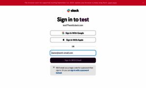 Test77world.slack.com thumbnail