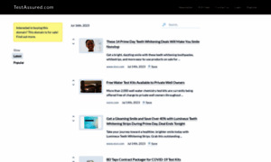 Testassured.com thumbnail
