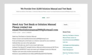 Testbanksolutionmanual001.wordpress.com thumbnail