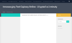 Testciazowyonline.pl thumbnail