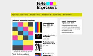 Testedeimpressora.com thumbnail