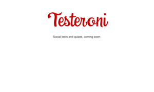 Testeroni.com thumbnail
