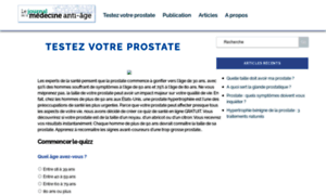 Testezvotreprostate.fr thumbnail