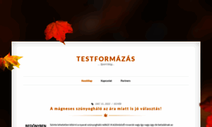 Testformazas.hu thumbnail