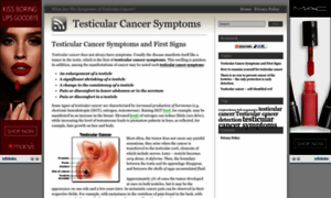 Testicularcancersymptoms.org thumbnail