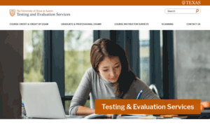 Testingservices.utexas.edu thumbnail