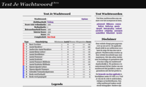 Testjewachtwoord.nl thumbnail