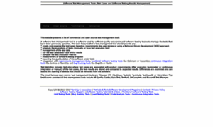 Testmanagementtools.net thumbnail