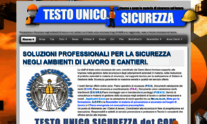 Testo-unico-sicurezza.com thumbnail