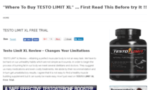 Testolimitxlreview.com thumbnail