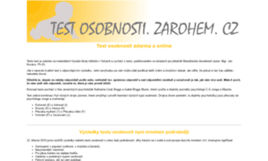 Testosobnosti.zarohem.cz thumbnail