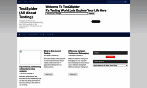 Testqspider.blogspot.com thumbnail