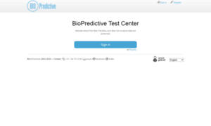 Tests.biopredictive.com thumbnail