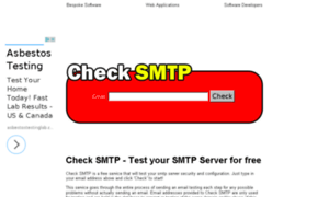 Testsmtp.tcsoftware.net thumbnail