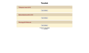 Tesztek.soterline.hu thumbnail