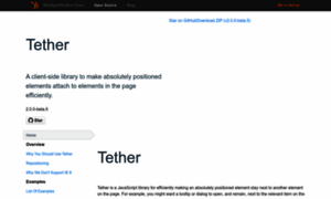 Tetherjs.dev thumbnail