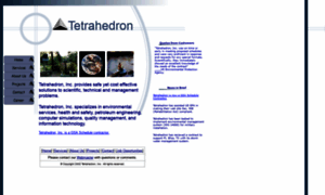 Tetrahedron-inc.com thumbnail