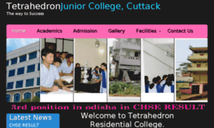 Tetrahedroncollege.com thumbnail