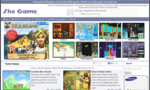 Tetris-games.shegame.com thumbnail