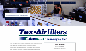 Texairfilters.com thumbnail
