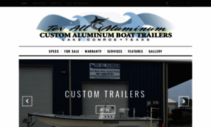 Texallaluminumtrailers.com thumbnail