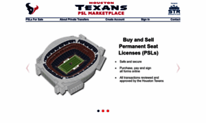 Texans.seasonticketrights.com thumbnail