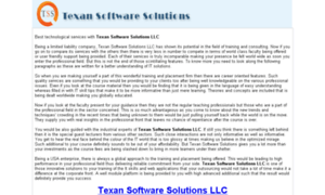 Texansoftwaresolutionsllc.com thumbnail