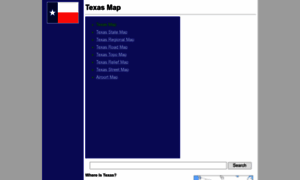 Texas-map.org thumbnail
