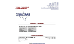 Texas-truck.com thumbnail