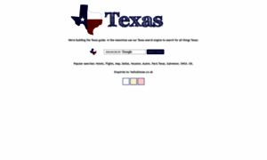 Texas.co.uk thumbnail