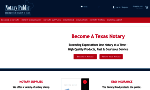 Texas.notarypublicunderwriters.com thumbnail