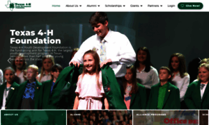 Texas4hfoundation.org thumbnail