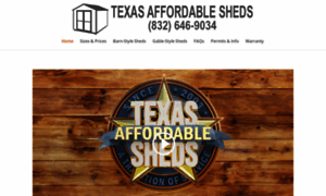 Texasaffordablesheds.com thumbnail