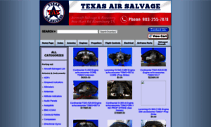 Texasairsalvage.com thumbnail