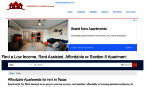 Texasapartmentsearch.net thumbnail