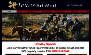 Texasartmart.com thumbnail