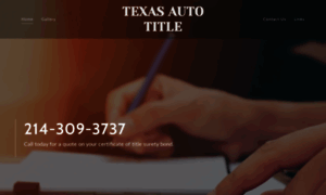 Texasautotitleservice.com thumbnail